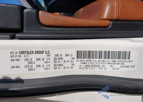 2011 Jeep Grand Cherokee Overland from USA, damaged, VIN 1J4RR6GT4BC690363